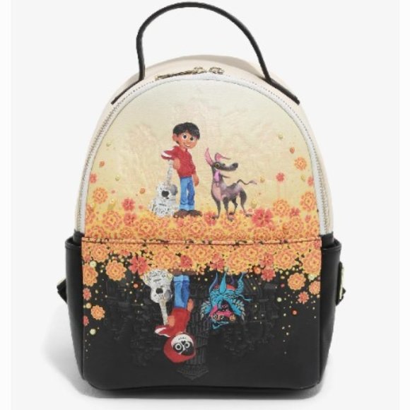 Loungefly Handbags - Loungefly Disney Coco Marigold Mirror Mini Backpack